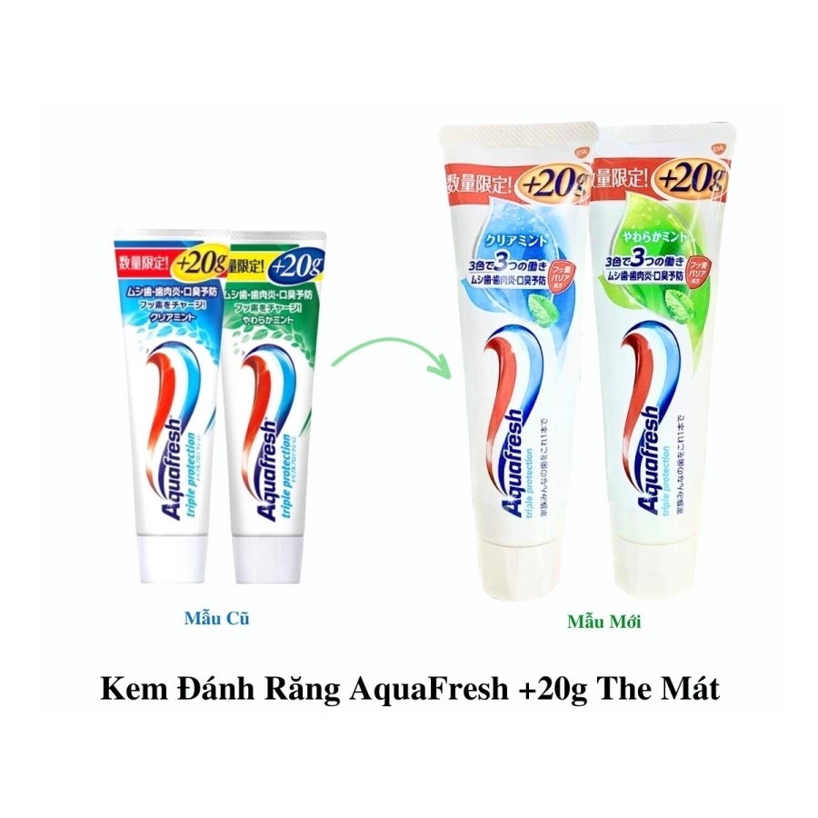Kem đánh răng Aquafresh Triple Protection 140g