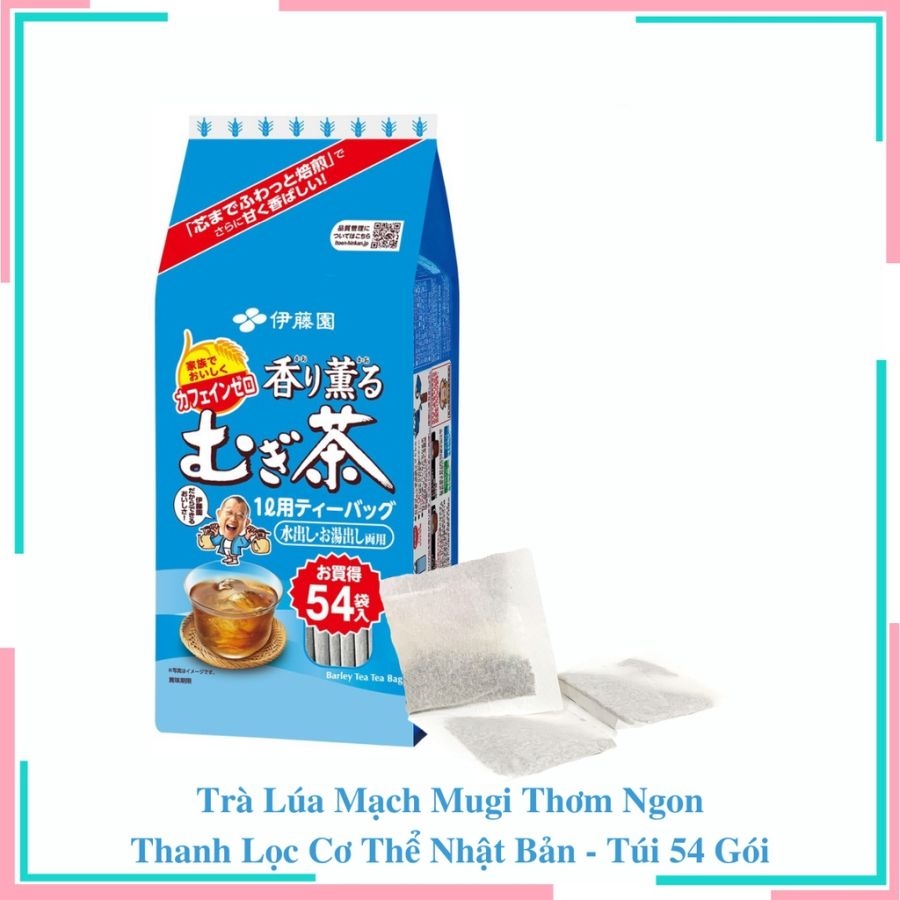 Trà lúa mạch Mugi túi lọc - Túi 54 gói