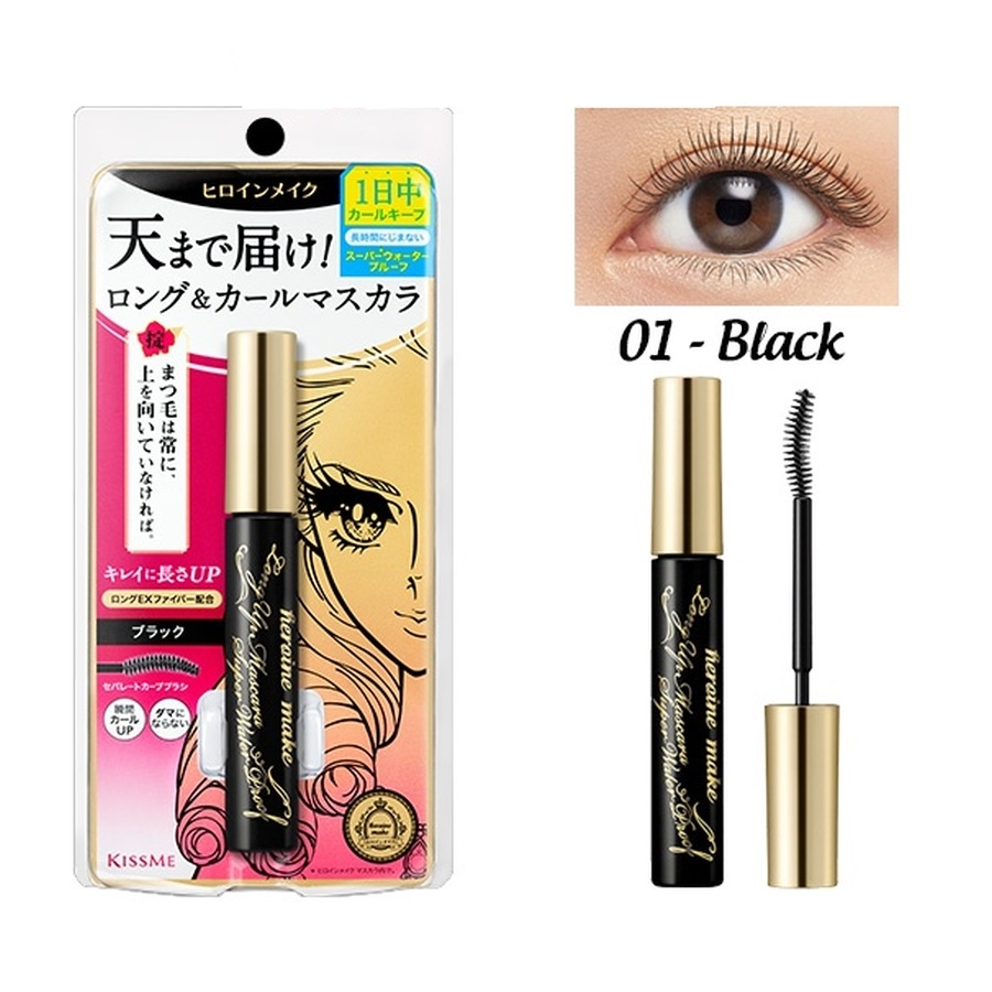 Mascara Heroine chống thấm nước 6g