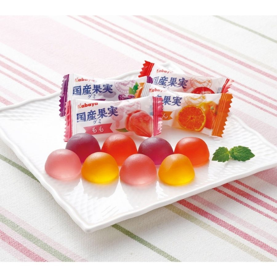 Kẹo dẻo trái cây Nhật Bản Kabaya 140g