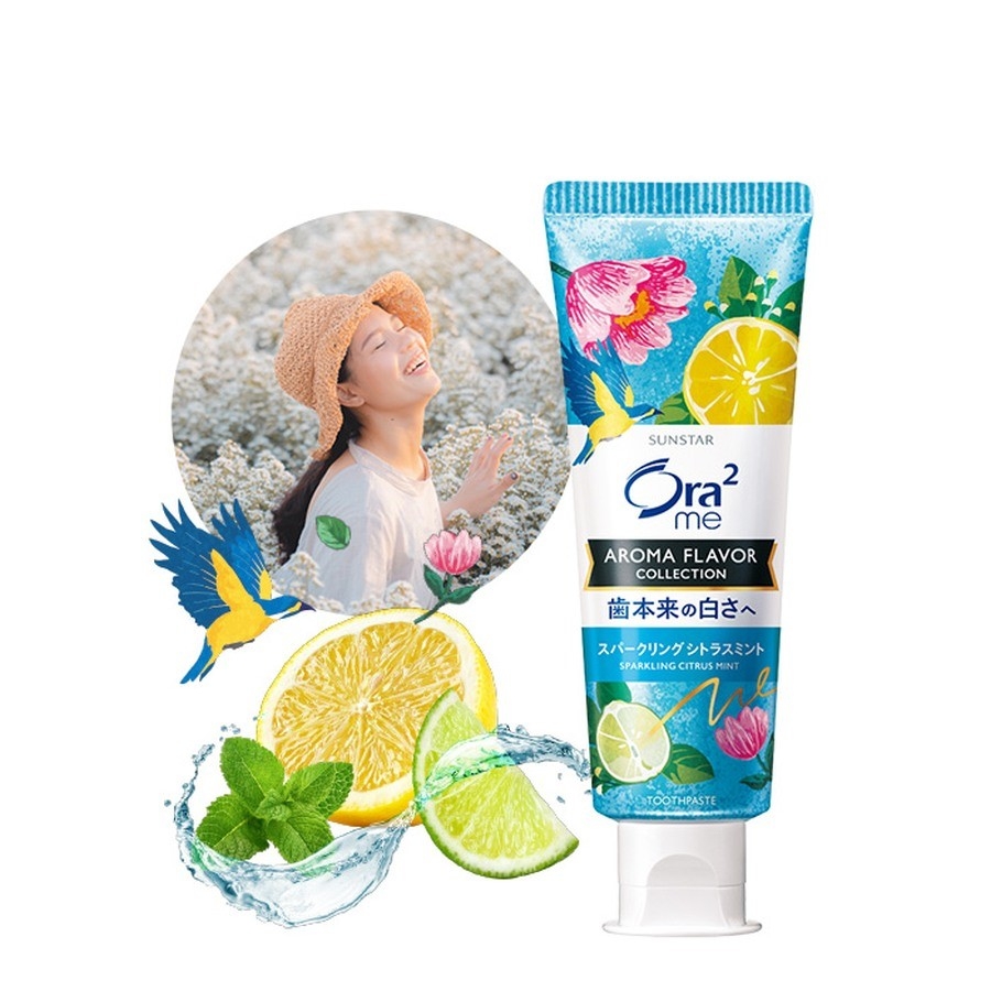 Kem đánh răng Ora2 me Aroma Flavor nội địa Nhật Bản 130gr