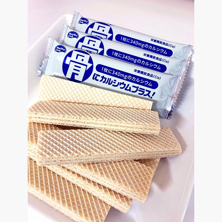 Bánh xốp Hamada Healthy Club Bổ sung Canxi 284g