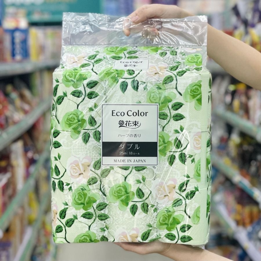Giấy vệ sinh Marutomi Eco Color 18 cuộn