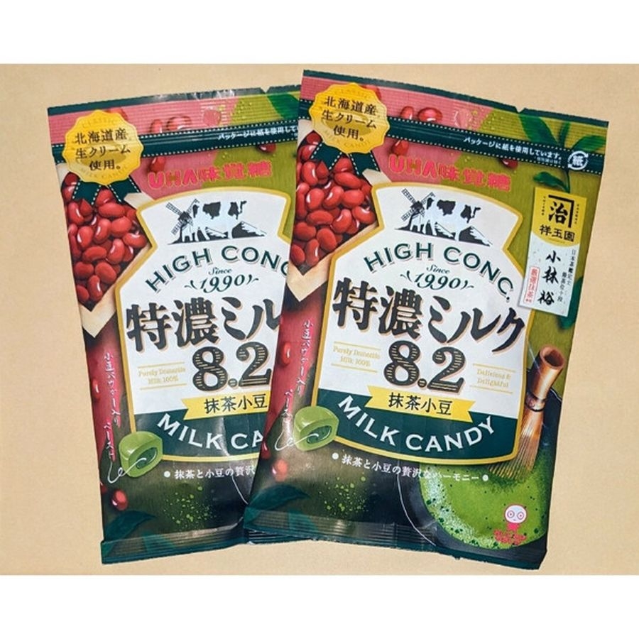 Kẹo Sữa Tokuno UHA Vị Matcha Đậu Đỏ