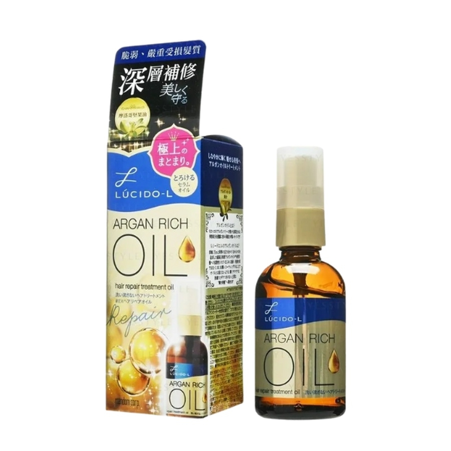 Tinh dầu dưỡng tóc Argan rich oil Lucido-L 60ml