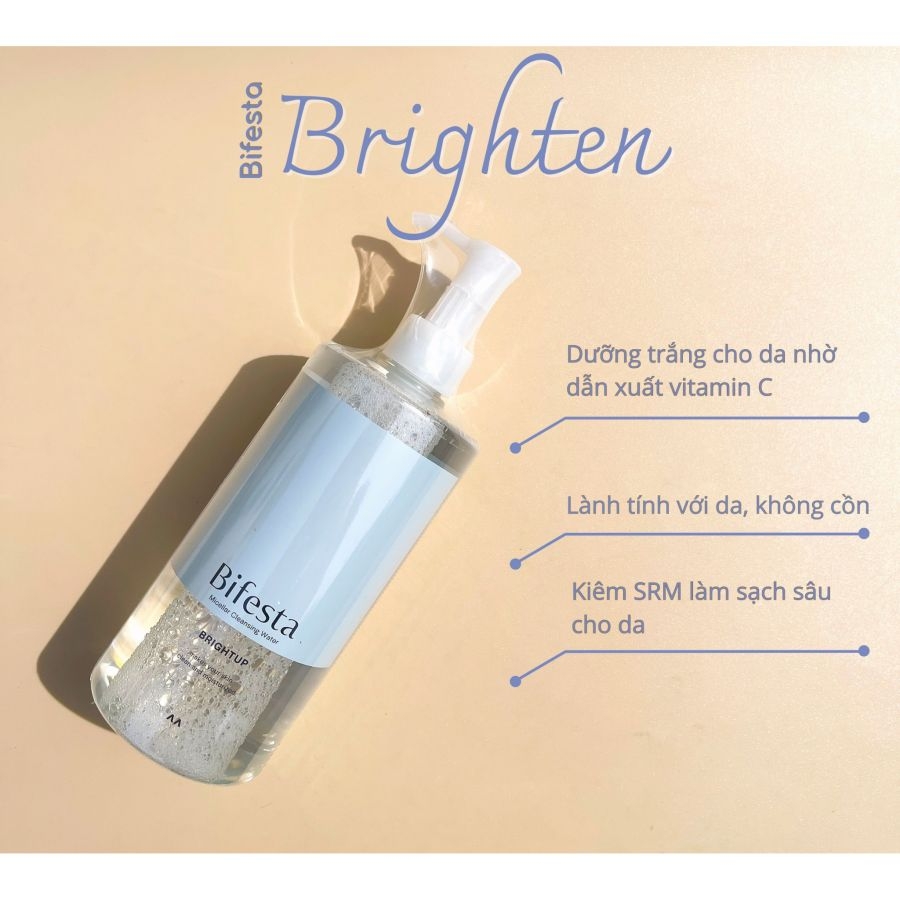 Nước tẩy trang Bifesta Micellar Cleansing Water chai 400ml