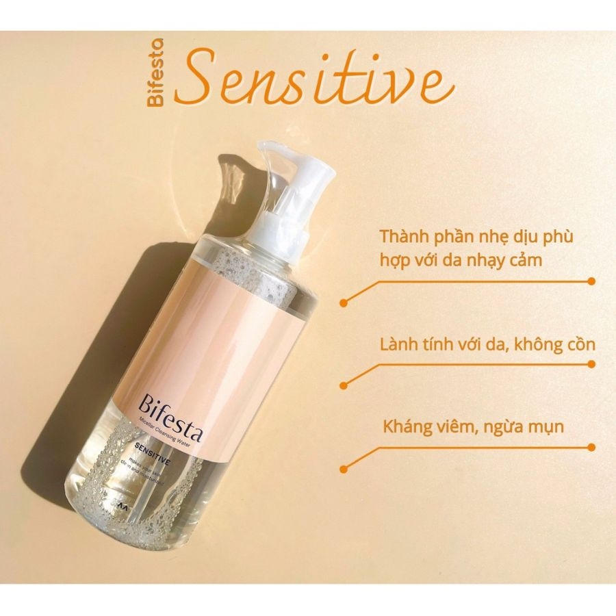 Nước tẩy trang Bifesta Micellar Cleansing Water chai 400ml