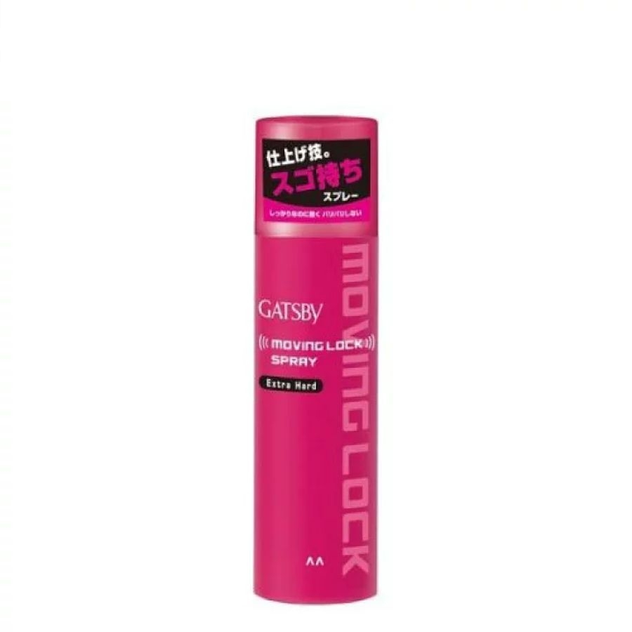 Gôm xịt giữ nếp tóc Gatsby Moving Lock Spray Extra Hard N 170g