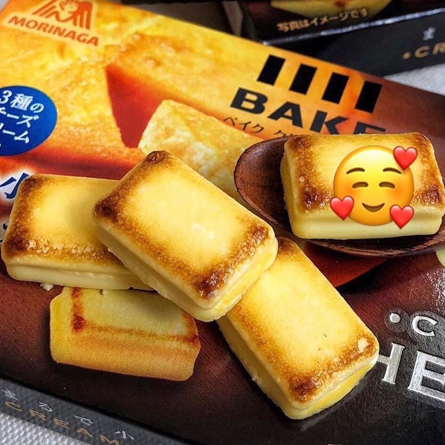 Bánh Phô Mai Nướng Bake Creamy Cheese Morinaga Nhật Bản