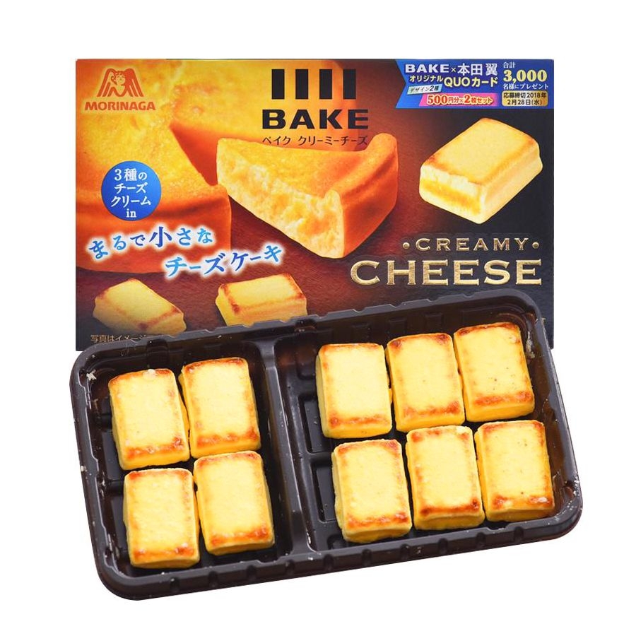 Bánh Phô Mai Nướng Bake Creamy Cheese Morinaga Nhật Bản