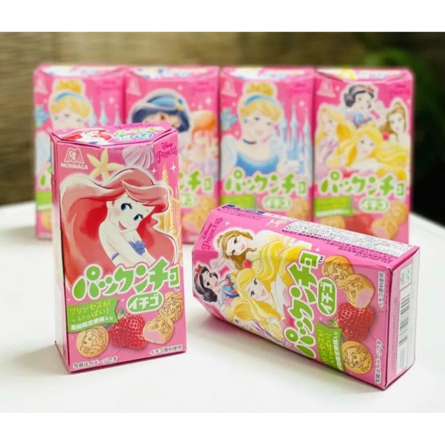 Bánh quy Morinaga nhân kem phiên bản Disney Princess