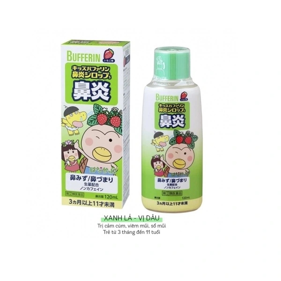 Siro thảo dược Bufferin cho bé 120ml
