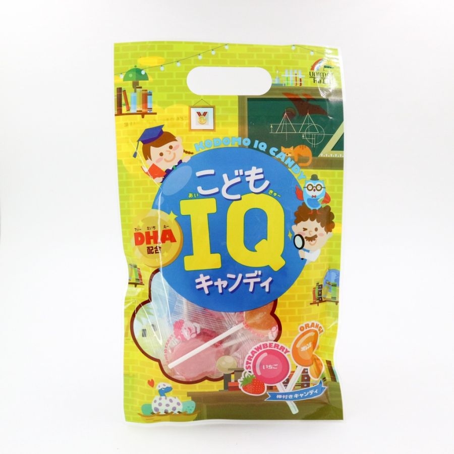 Kẹo mút Unimat Riken tăng cường IQ cho não bé phát triển thông minh 10 chiếc