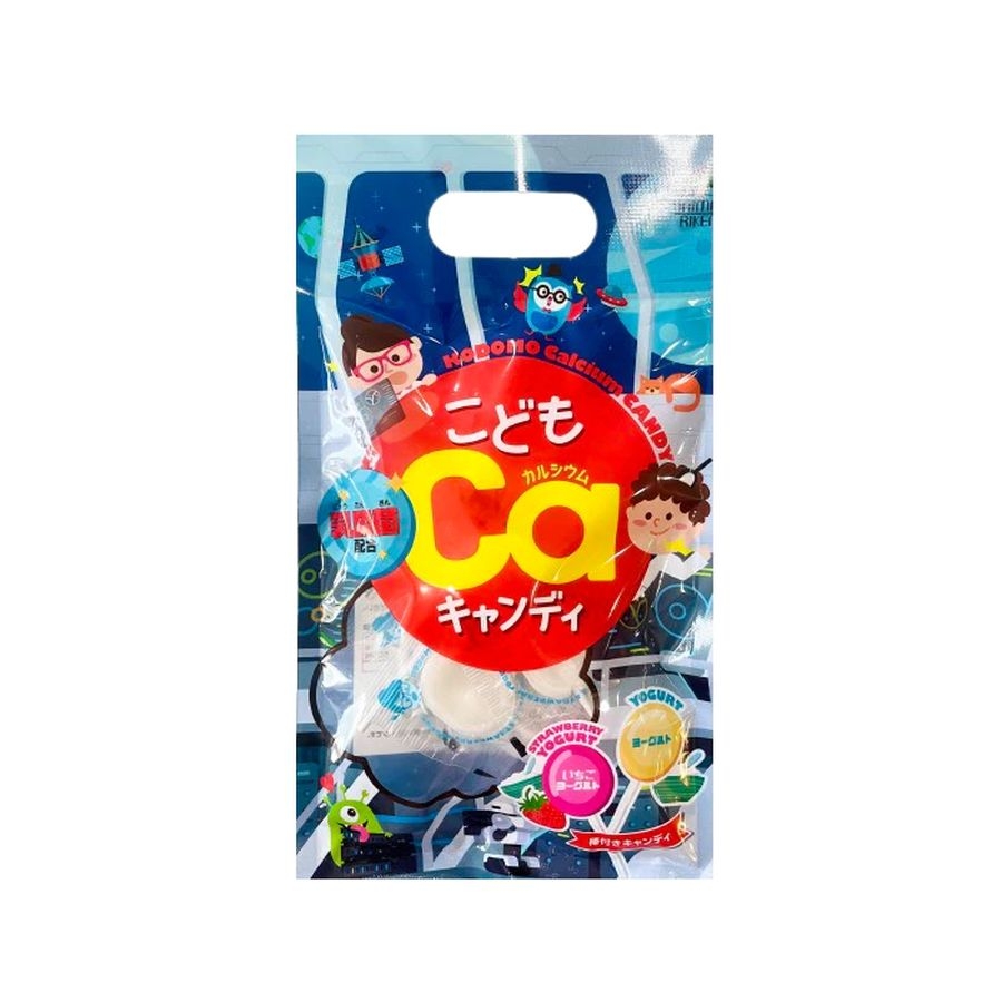 Kẹo mút Unimat Riken bổ sung canxi, acid lactic cho trẻ 10 chiếc - Vị sữa chua