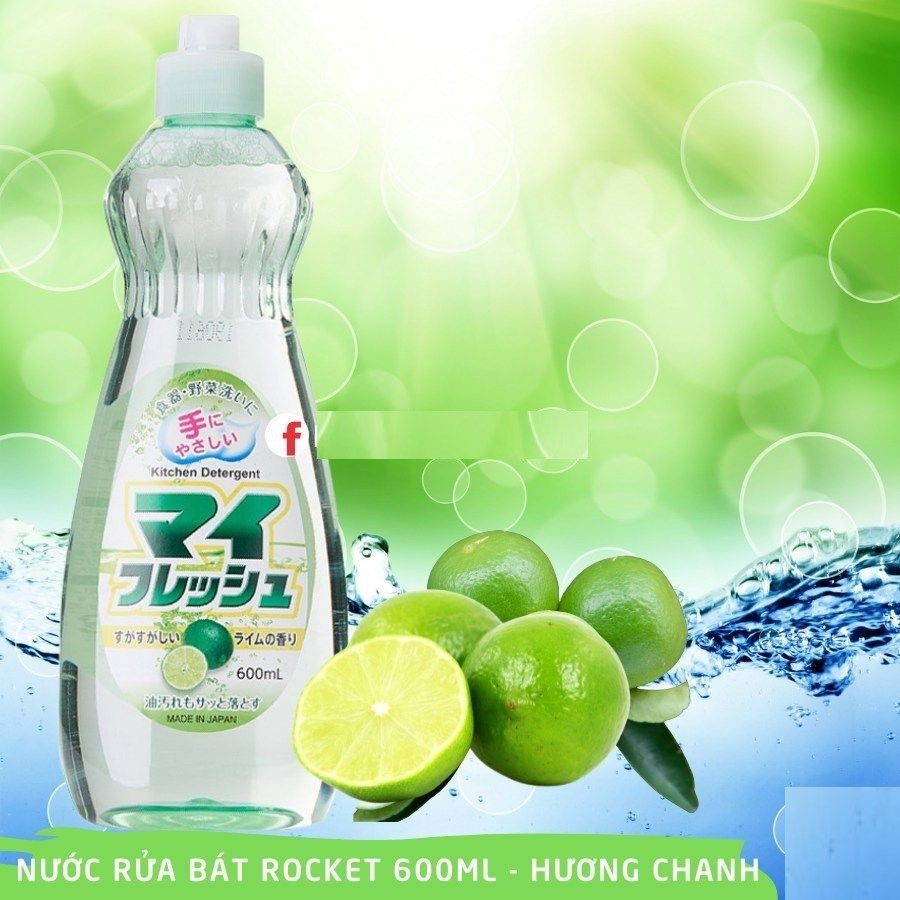 Nước rửa bát Rocket 600ml