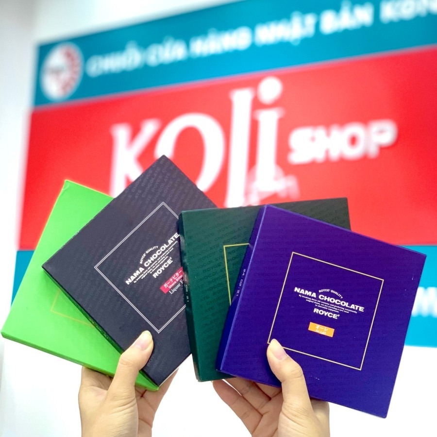 Nama Chocolate Royce Nhật Bản
