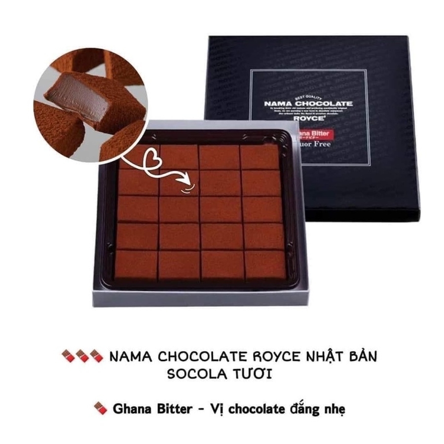 Nama Chocolate Royce Nhật Bản