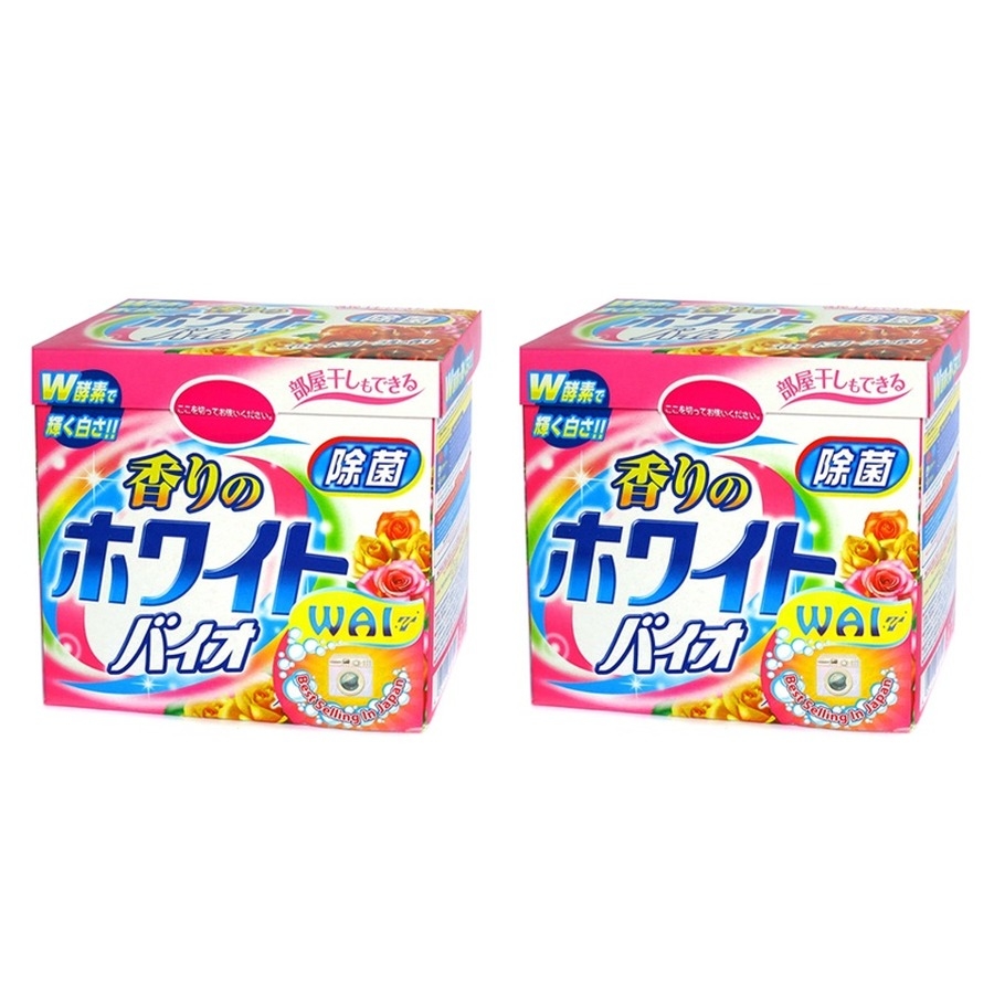 Bột giặt trắng quần áo Wai Nhật Bản 900gram