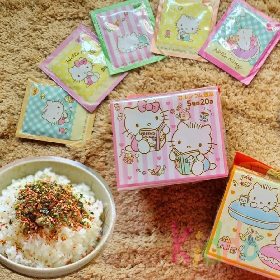 Gia vị rắc cơm Hello Kitty 20 gói