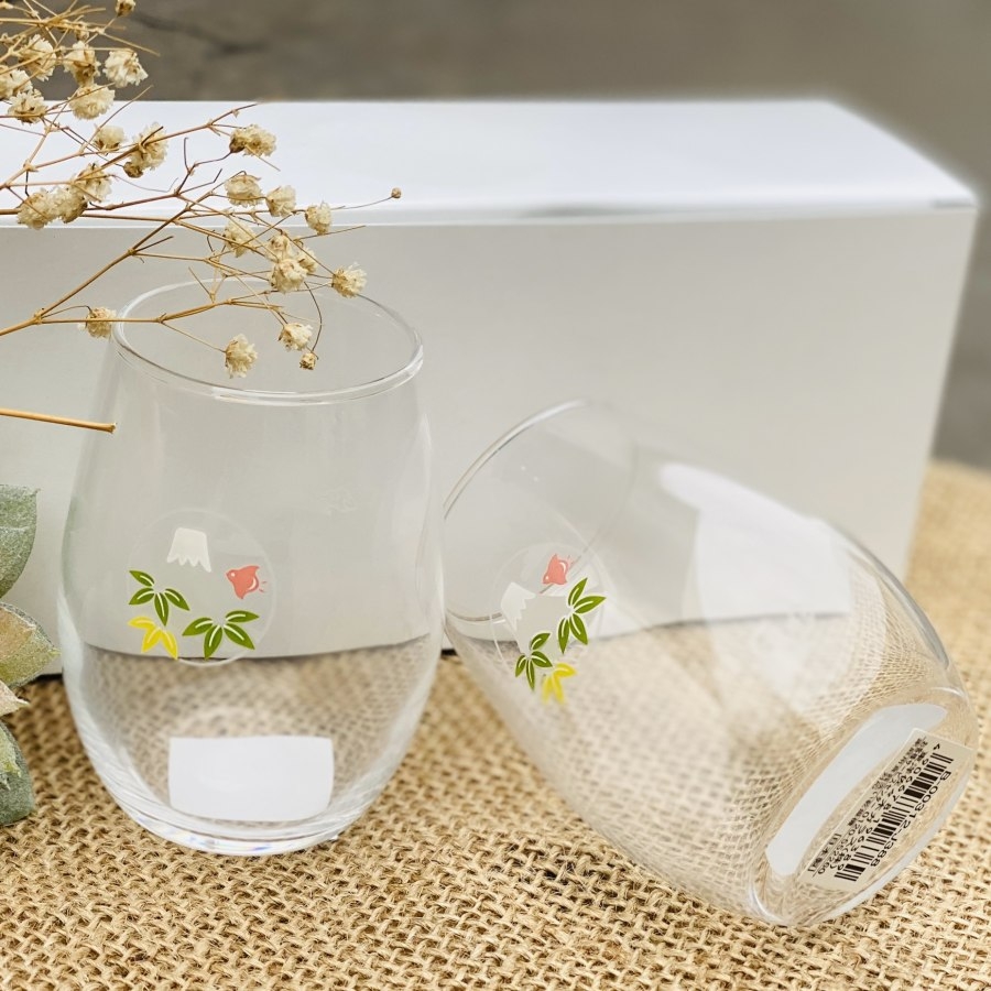 Set 3 cốc uống trà mẫu núi Phú Sĩ 200ml