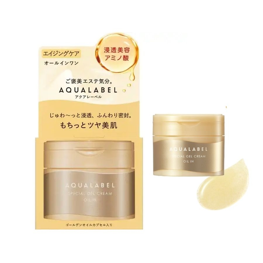 Kem dưỡng ẩm chống lão hóa Aqualabel Special Gel Cream Oil In 5 in 1 90g