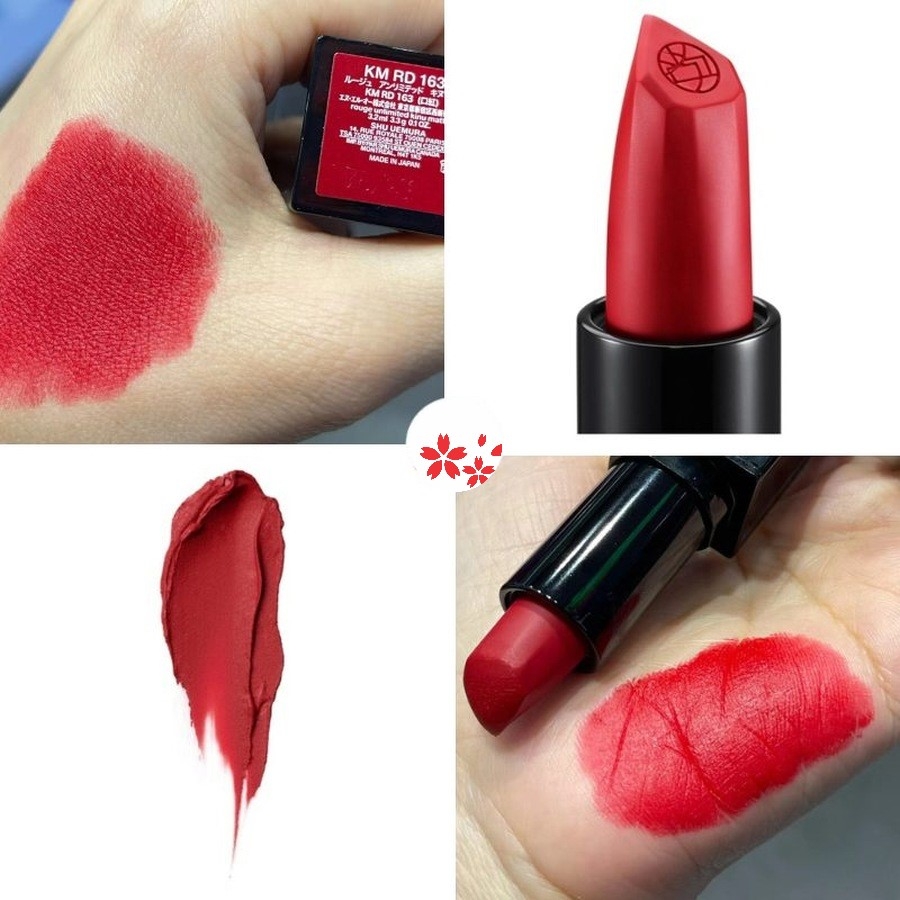 Son môi Shu Uemura rough unlimited kinu matte thỏi 3g