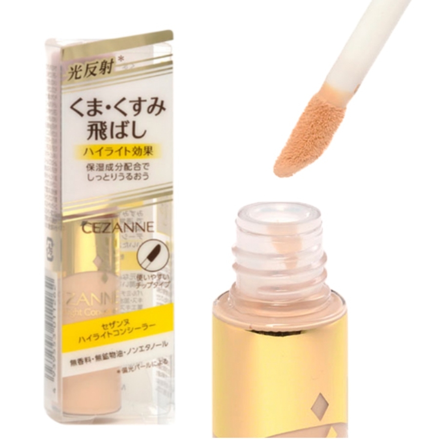 Kem che khuyết điểm Cezanne Highlight Concealer - Clear Beige 8g