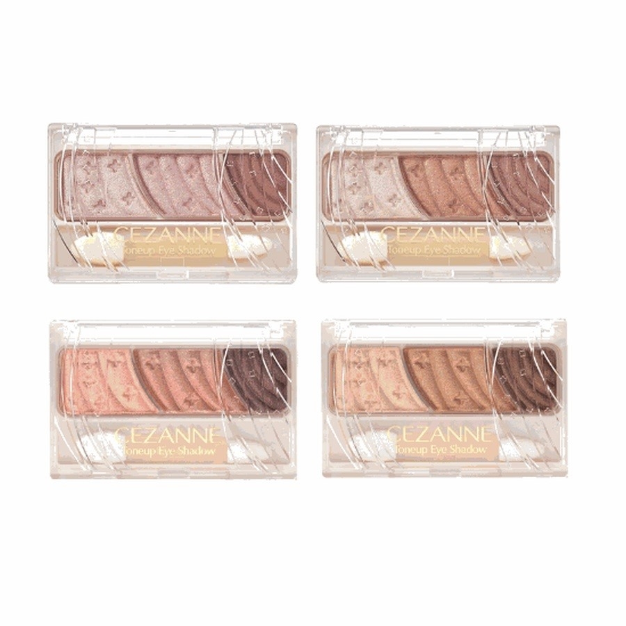 Phấn mắt Cezanne 3 ô màu nâng tông 2.7g