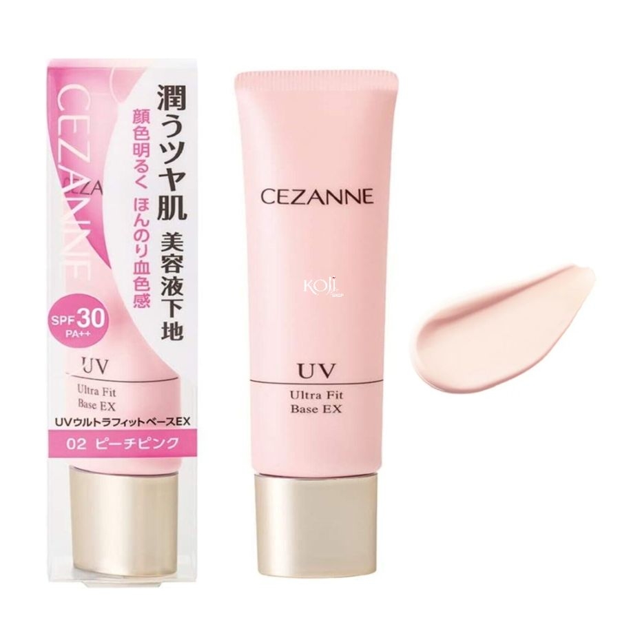 Kem lót Cezanne UV Ultra Fit giúp làm đều màu da, giữ lớp nền SPF 30 PA++++ tuýp 30g