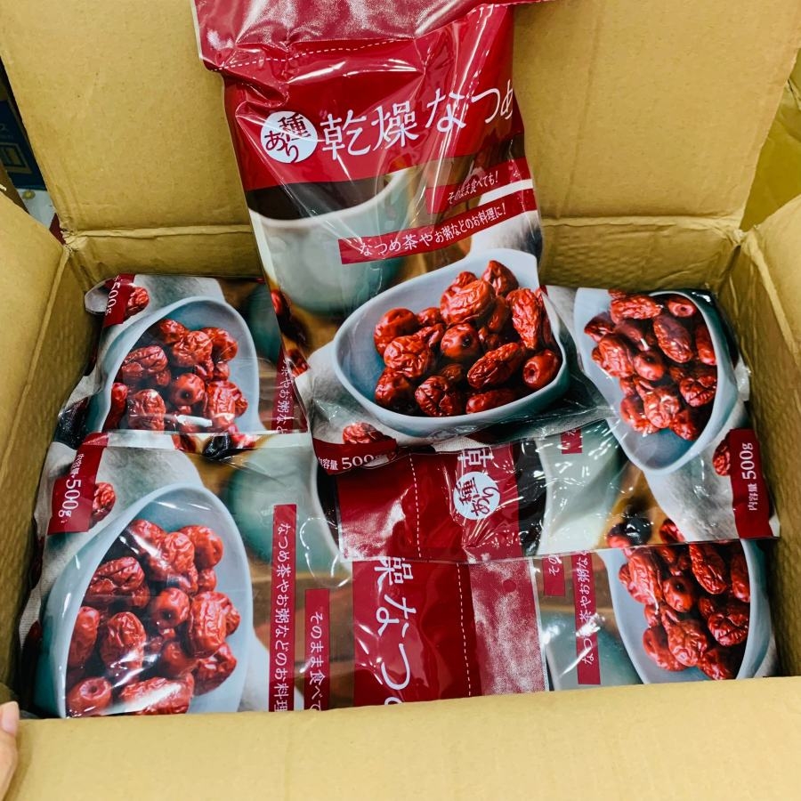 Táo đỏ sấy khô Kobe Bussan Nhật Bản gói 500g