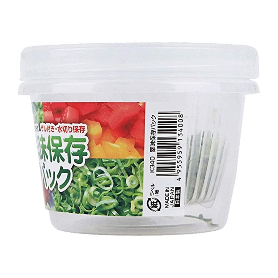 Hộp nhựa 2 lớp dáng tròn Nakaya 500ml