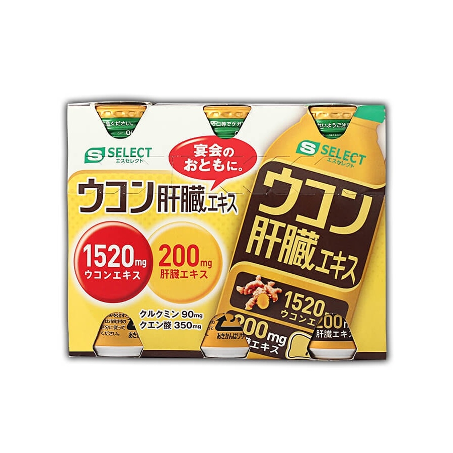 Nước uống bổ gan S Select Turmeric Liver Extract lốc 6 chai x 100ml