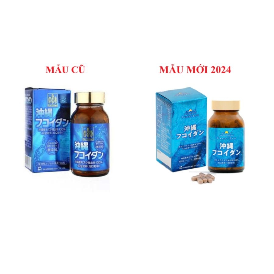 Viên uống chống ung thư Fucoidan Kanehide Bio 180 viên