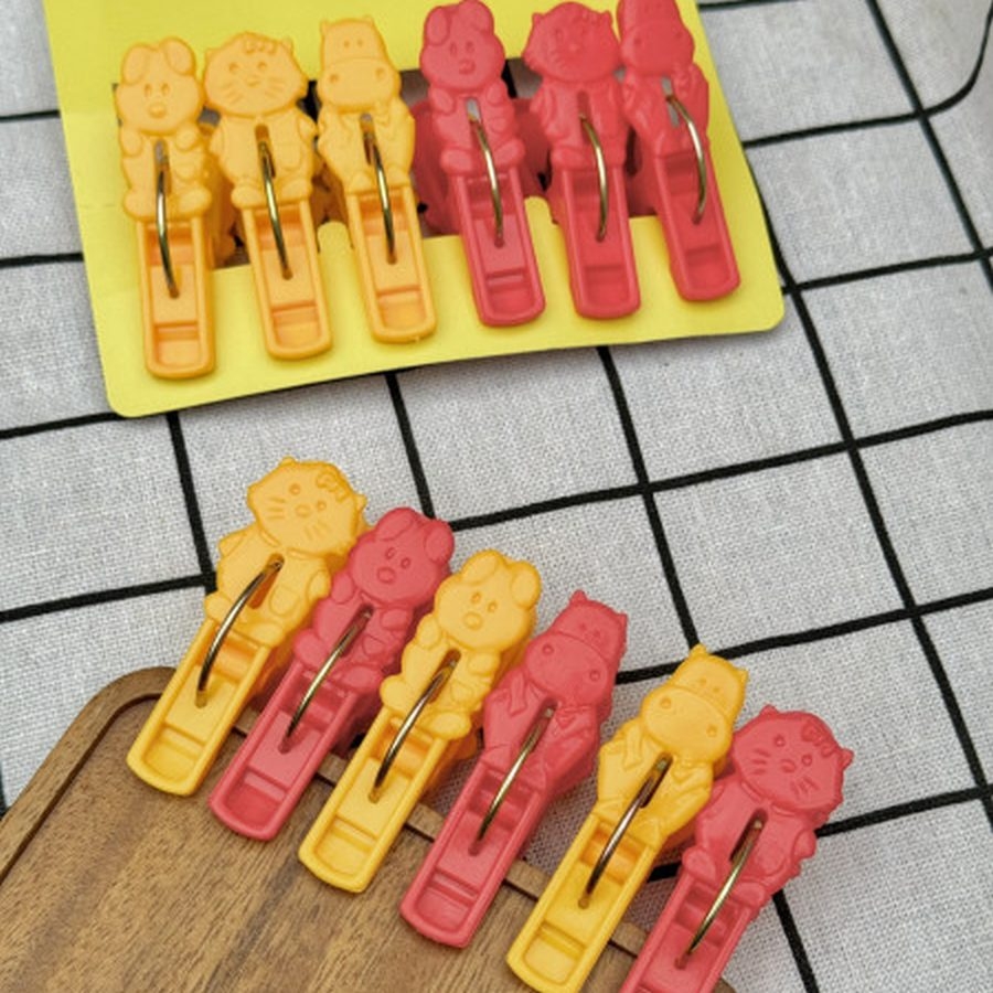 Set 12 kẹp quần áo hình thú Ponykasei