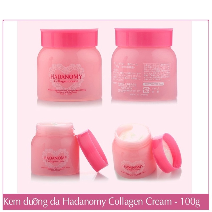 Kem dưỡng ẩm Hadanomy cung cấp Collagen 100g
