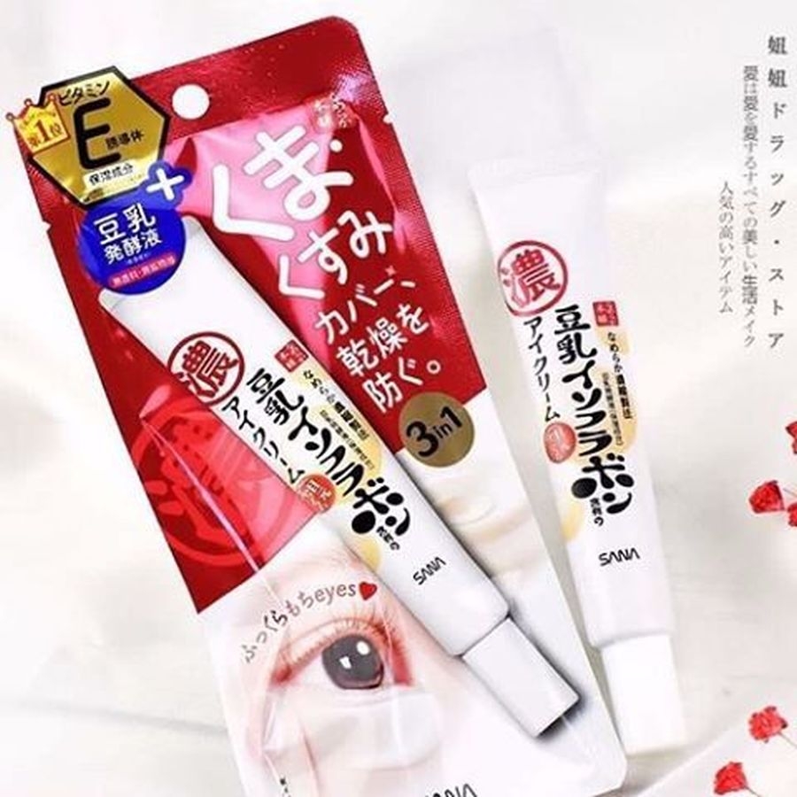 Kem dưỡng mắt Sana trị quầng thâm chứa tinh chất vitamin E 20g