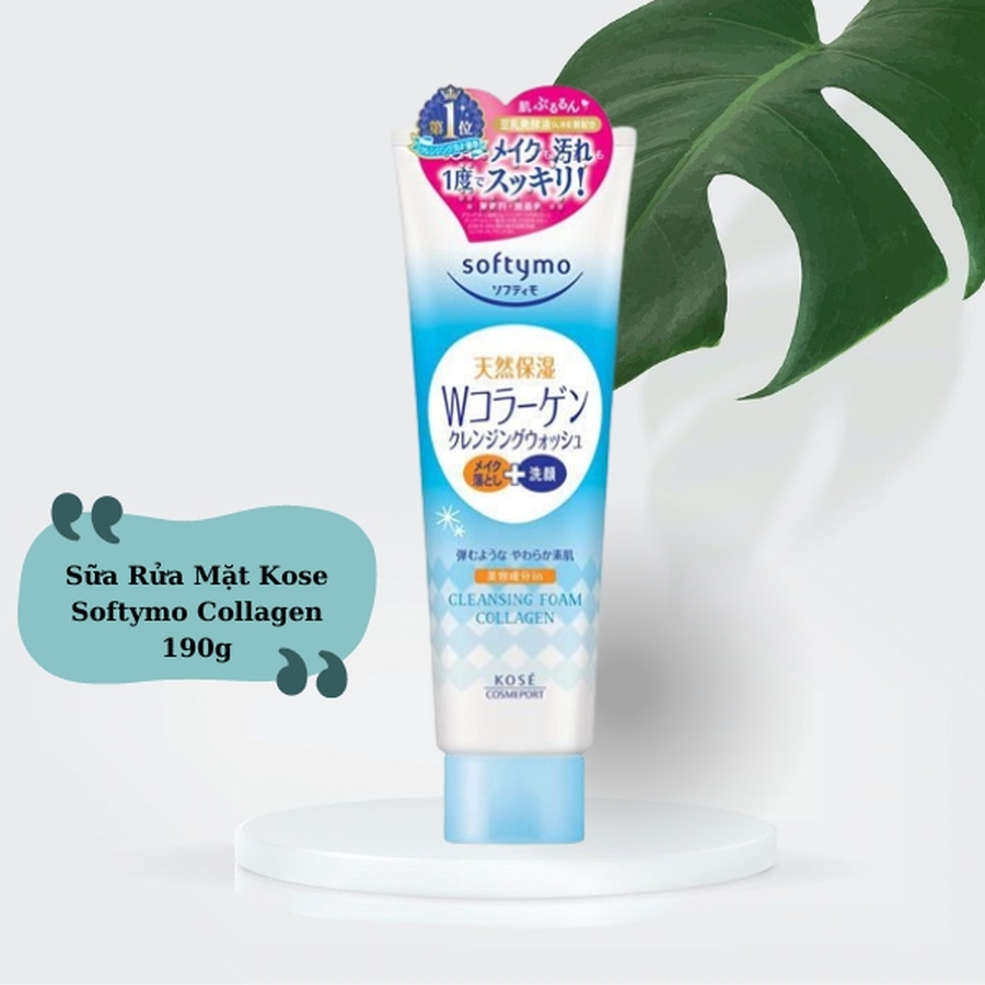 Sữa rửa mặt Kose Softymo 190gr