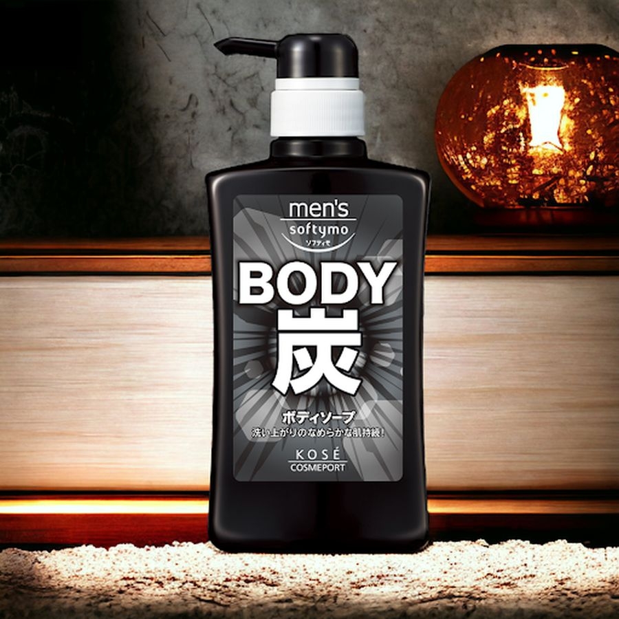 Sữa tắm than hoạt tính dành cho nam Kose Softymo