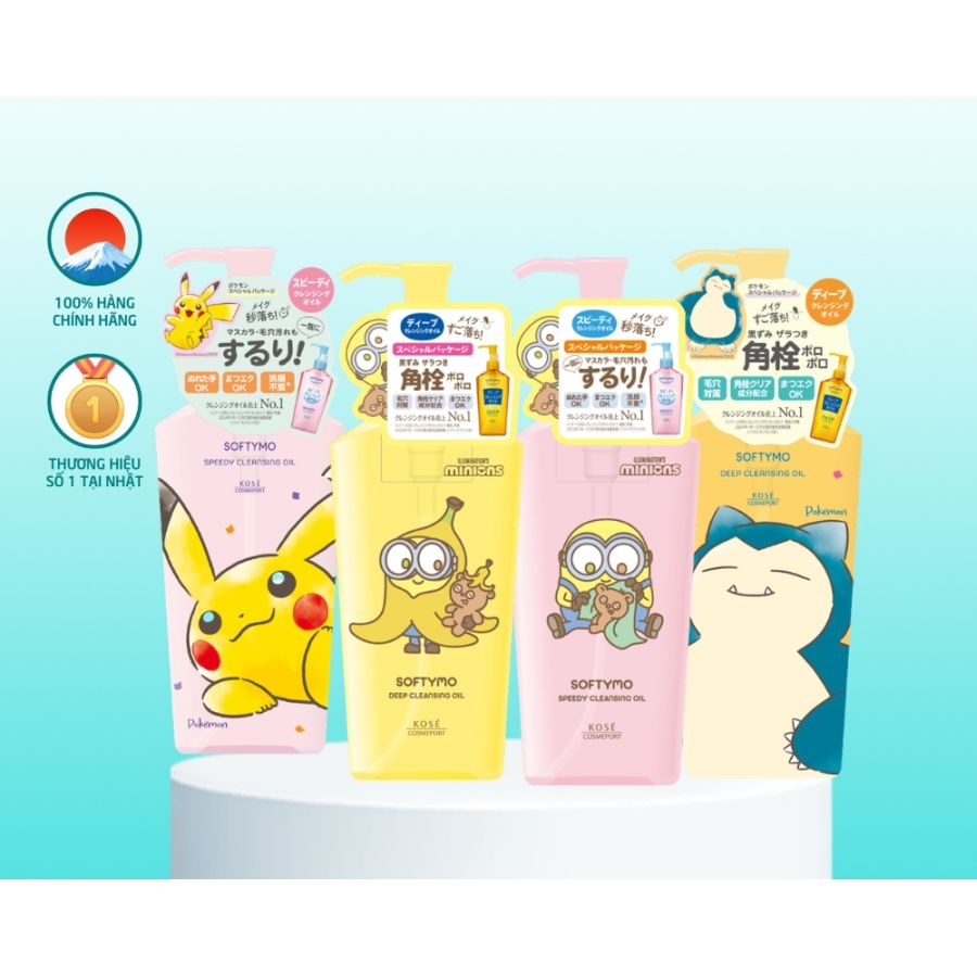 Dầu tẩy trang Kose Softymo Cleangsing Oil
