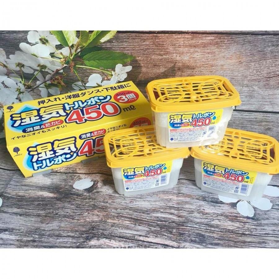 Hộp hút ẩm 450ml hàng Nhật