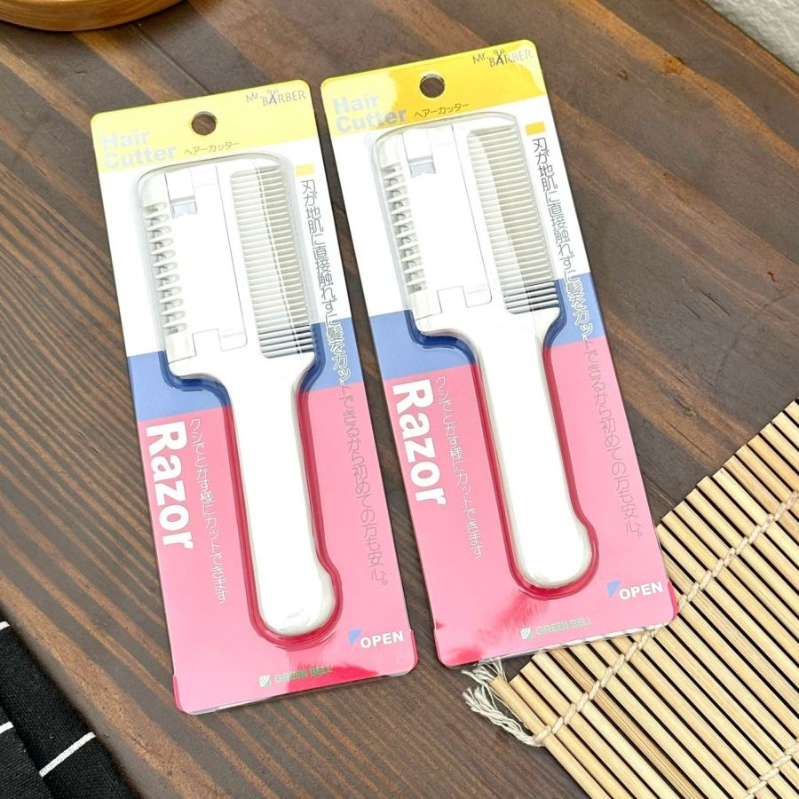Dụng cụ cắt tỉa tóc cho bé cao cấp Green Bell Japan