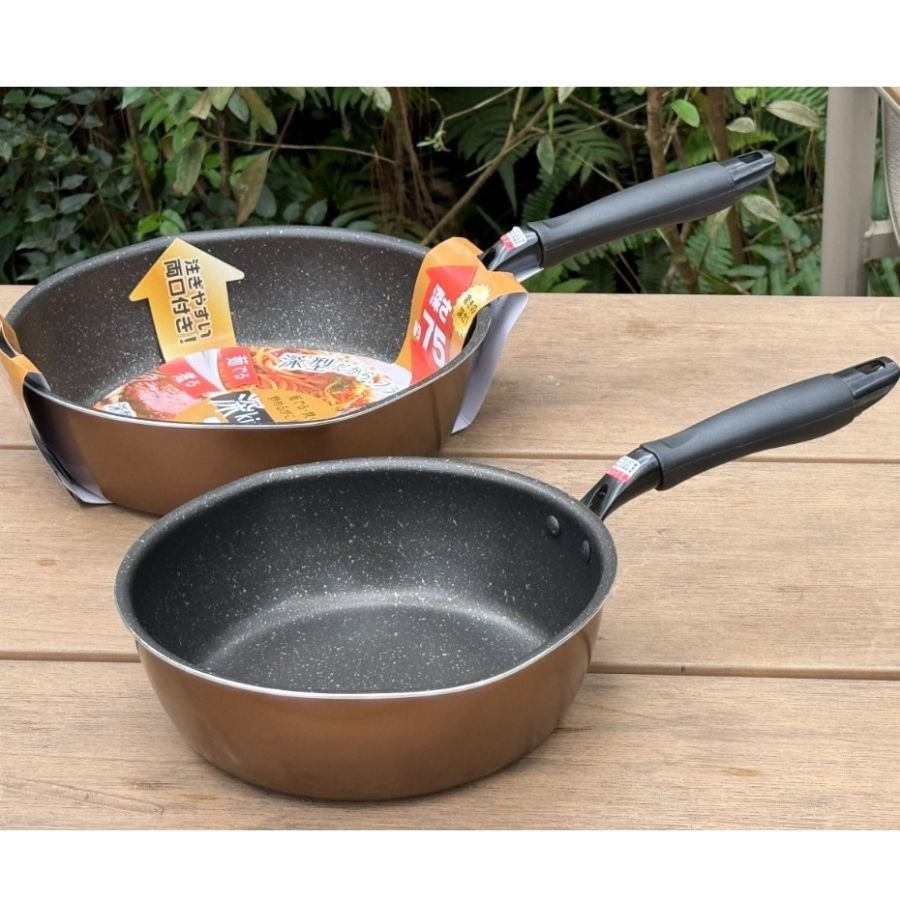 Chảo chống dính đá hoa cương Kindness Kakusee sâu lòng