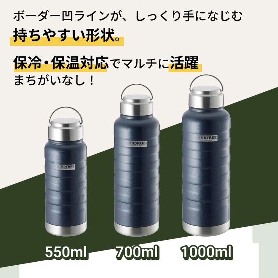 Bình giữ nhiệt inox 304 có quai xách Mind Free