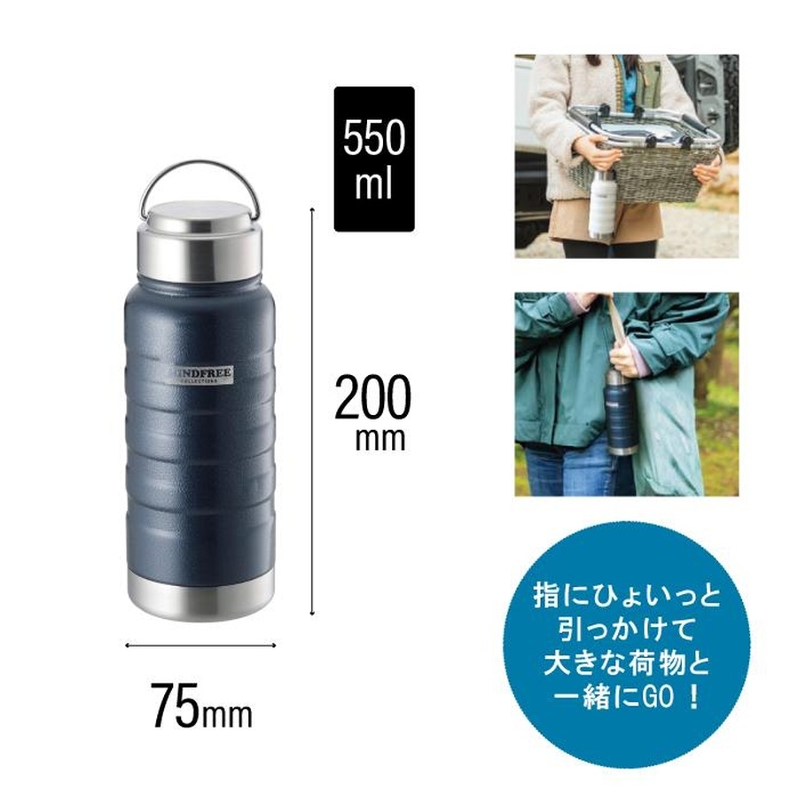 Bình giữ nhiệt inox 304 có quai xách Mind Free