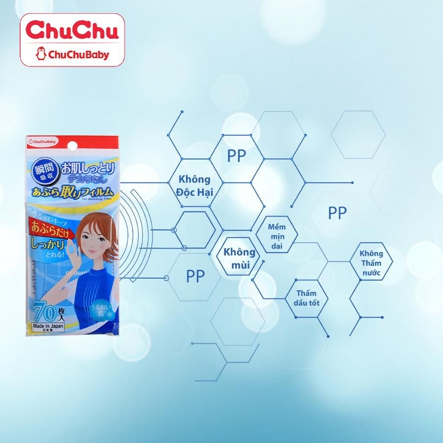 Phim thấm dầu ChuChu  xanh trời - 70 tờ
