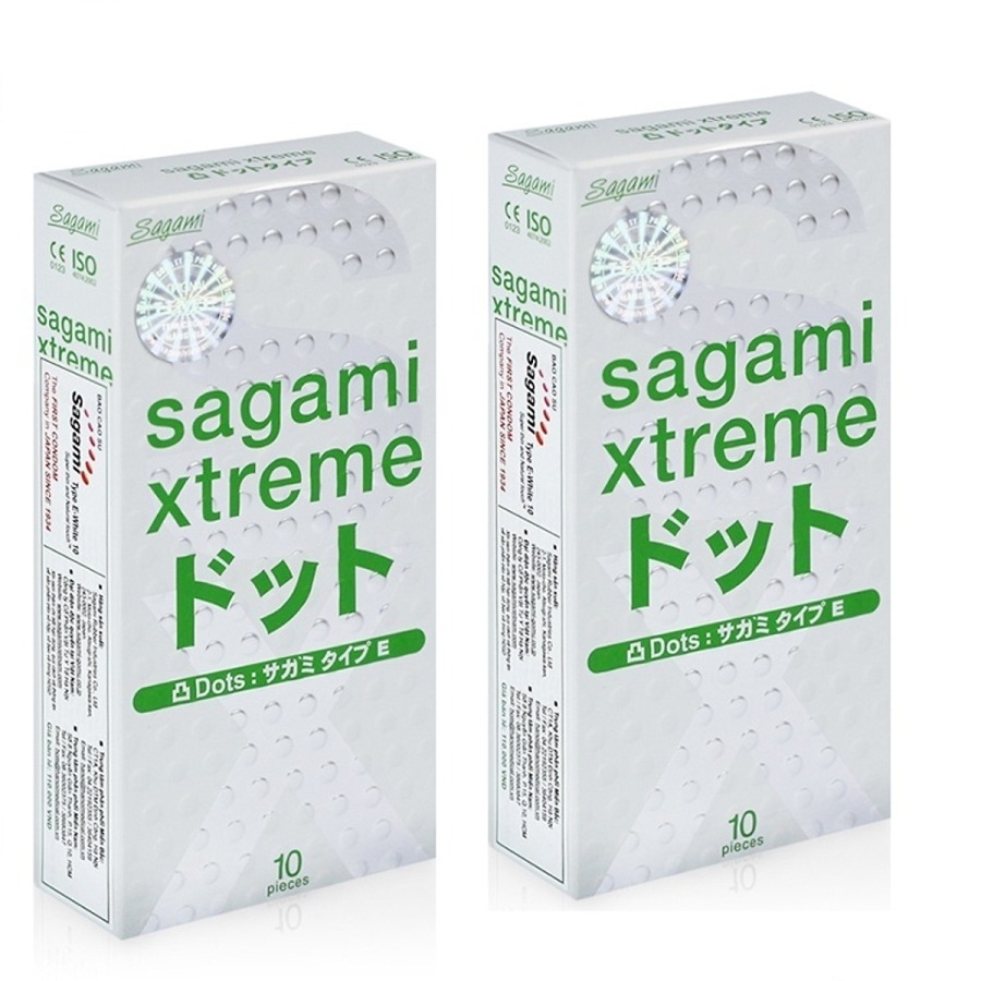 Bao cao su Sagami Xtreme Type E White box