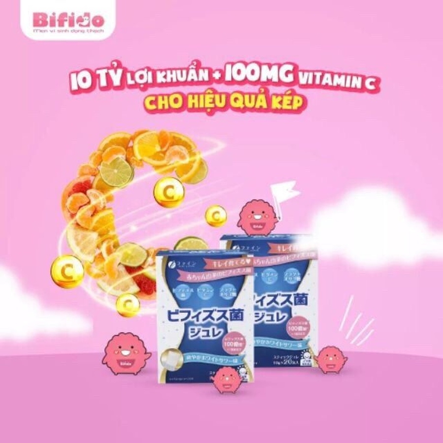 Men vi sinh dạng thạch Bifido (hộp 20 gói nhỏ)