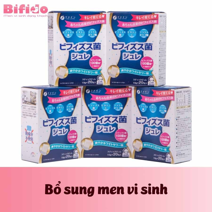 Men vi sinh dạng thạch Bifido (hộp 20 gói nhỏ)