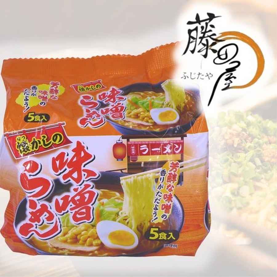 Mì ăn liền Ramen Nhật Bản - Pack 5 gói x 80g