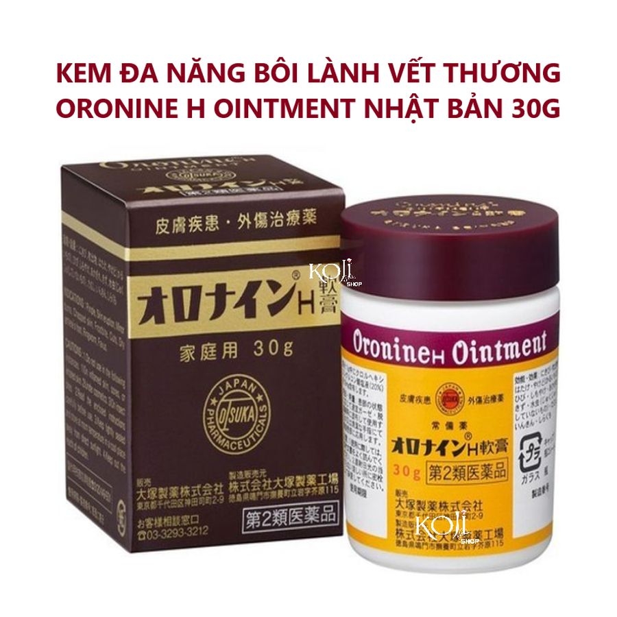 Kem bôi lành vết thương Oronine H Ointment